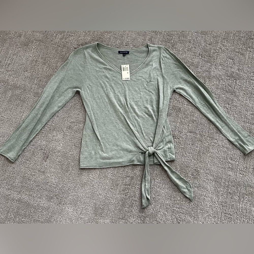 Max Edition Sage Long Sleeve Top